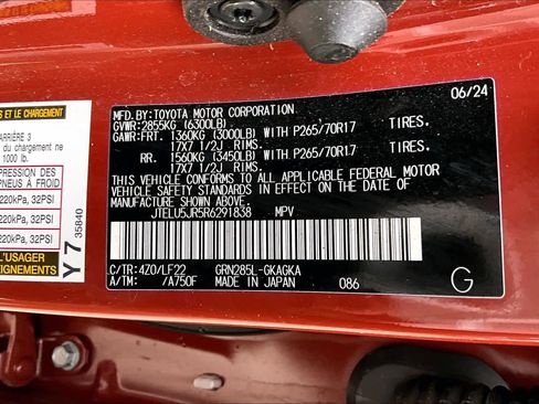 Used 2024 Toyota 4Runner TRD Pro AWD/4WD image 35