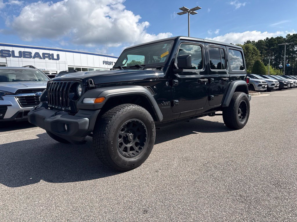Used 2022 Jeep Wrangler Unlimited Sport AWD/4WD image 2
