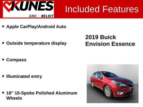 Used 2019 Buick Envision Essence image 3
