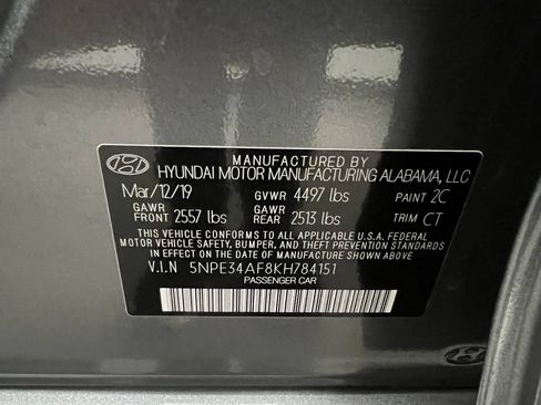 Used 2019 Hyundai Sonata Limited FWD image 33