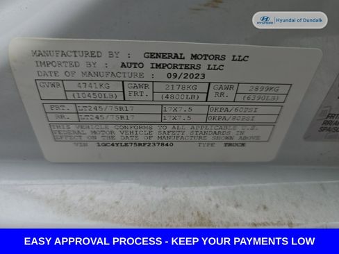 Used 2024 Chevrolet Silverado 2500 W/T w/ WT Fleet Convenience Package image 16