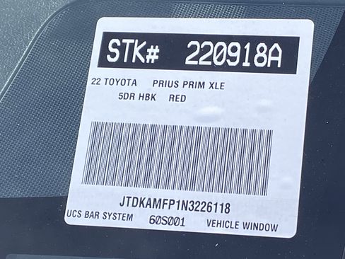 Certified 2022 Toyota Prius Prime XLE image 31