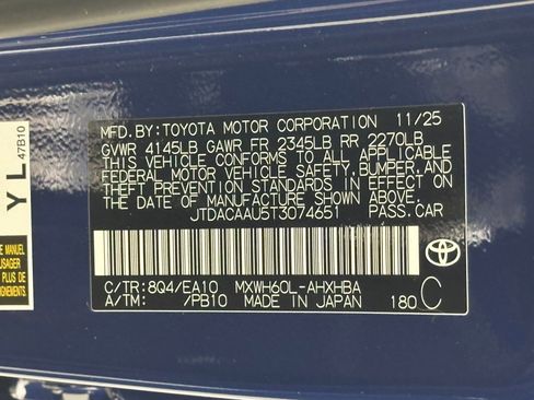 New 2026 Toyota Prius Limited image 30