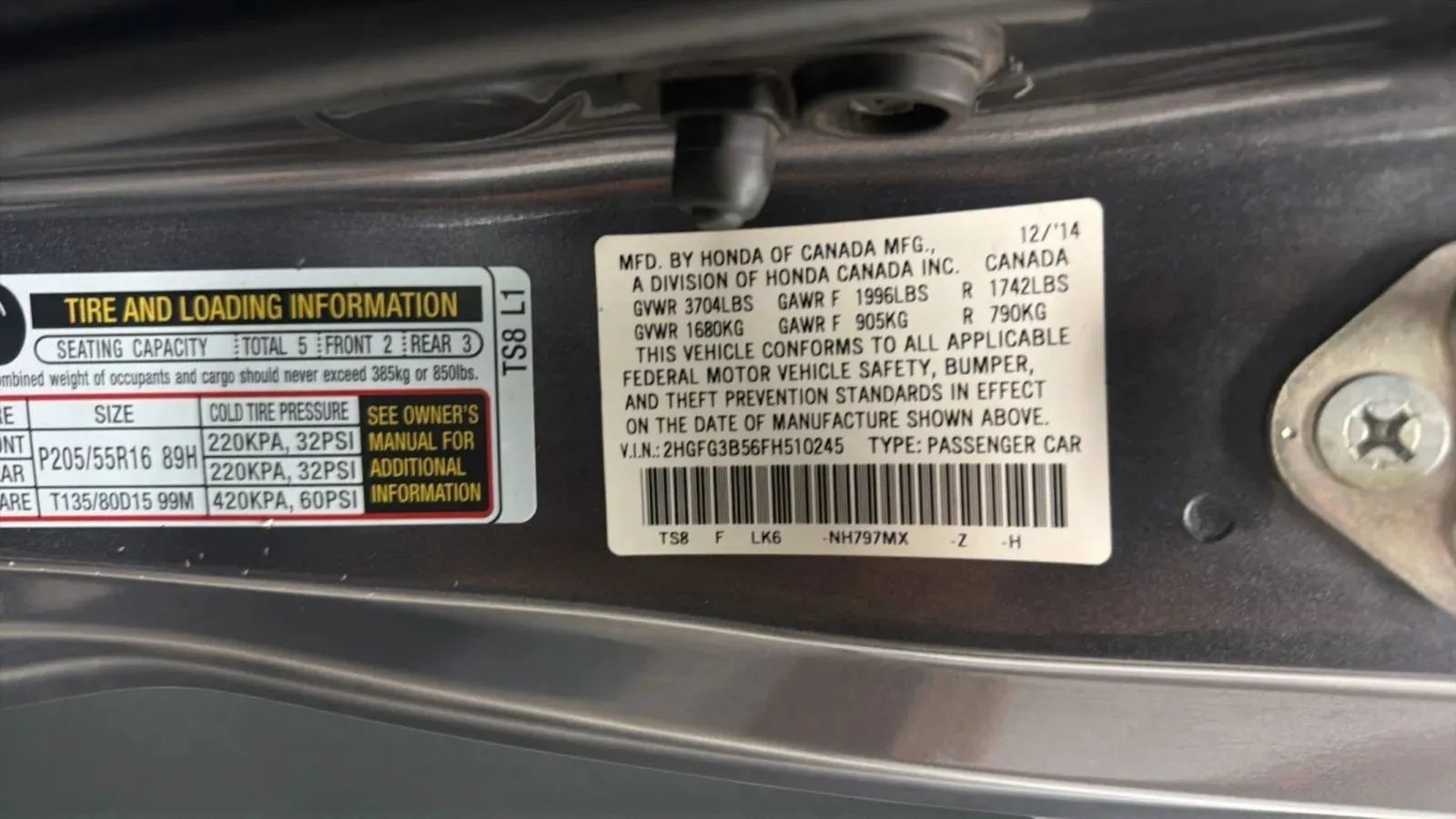 Used 2015 Honda Civic LX image 24