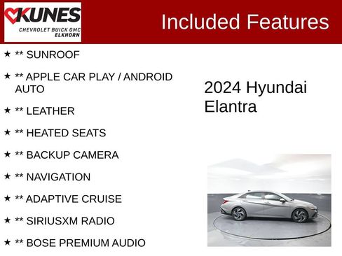 Used 2024 Hyundai Elantra Limited FWD image 2