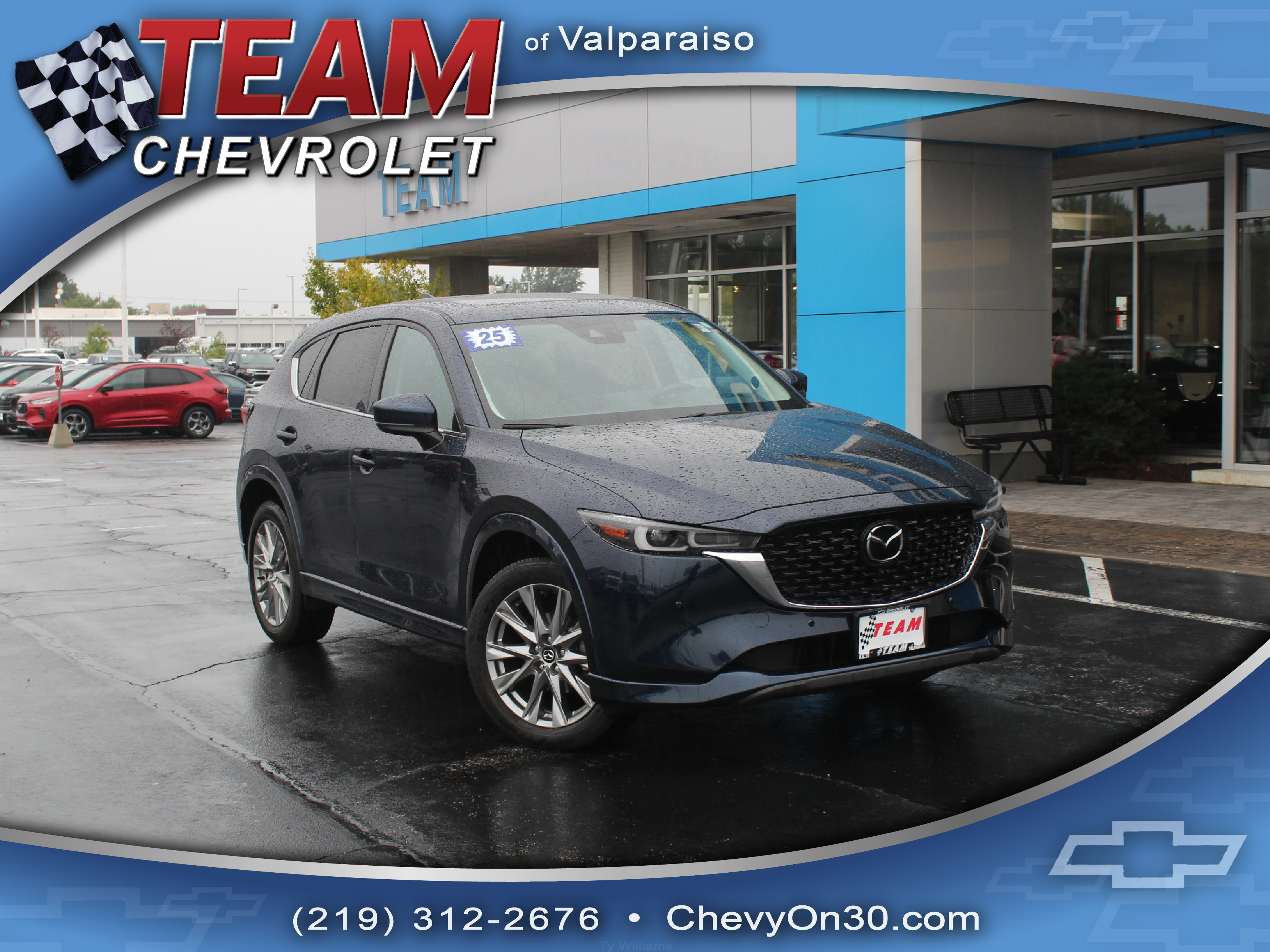 Used 2025 MAZDA CX-5 AWD 2.5 S w/ Premium Plus Pkg image 1