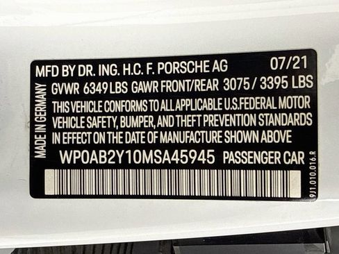 Certified 2021 Porsche Taycan 4S AWD/4WD image 12