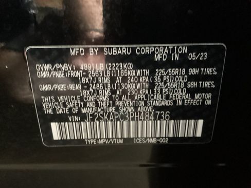 Certified 2023 Subaru Forester Limited AWD/4WD image 16