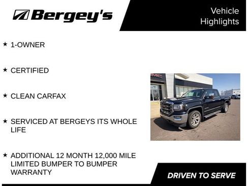 Certified 2017 GMC Sierra 1500 SLT w/ SLT Premium Package AWD/4WD image 4