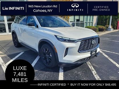 Certified 2025 INFINITI QX60 Luxe w/ Black Edition