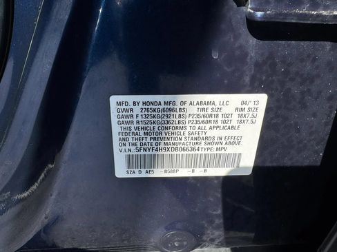 Used 2013 Honda Pilot Touring image 22
