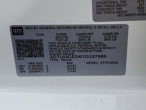 New 2026 GMC Sierra 1500 Elevation w/ X31 Off-Road Package image 14