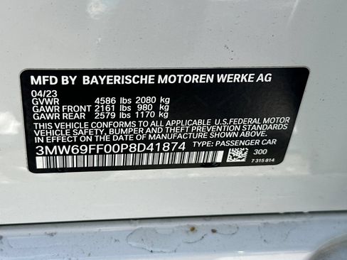 Used 2023 BMW 330i Sedan w/ Driving Assistance Package RWD image 29