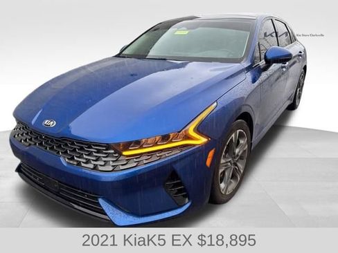Used 2021 Kia K5 EX w/ EX Premium Package FWD image 4