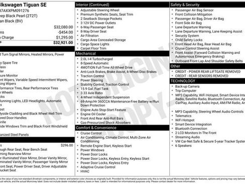Certified 2023 Volkswagen Tiguan SE AWD/4WD image 16