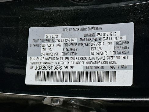 Used 2025 MAZDA CX-90 3.3 Turbo w/ Preferred Package AWD/4WD image 12