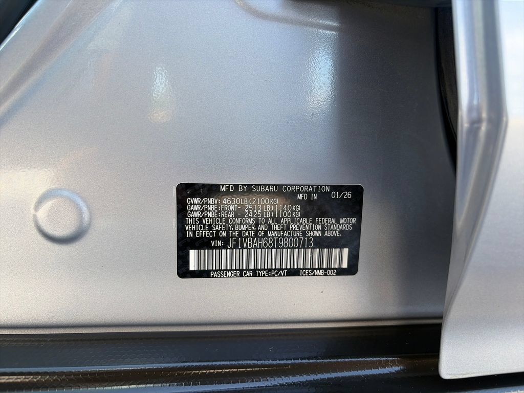Used 2026 Subaru WRX Premium w/ WRX Electronics Package AWD/4WD image 27