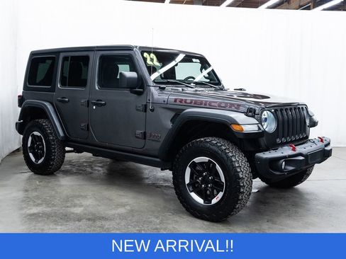 Used 2022 Jeep Wrangler Unlimited Rubicon w/ Steel Bumper Group image 1