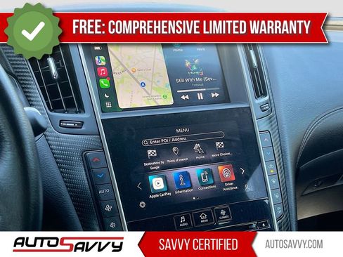 Used 2022 INFINITI Q50 Red Sport 400 w/ Carbon Fiber Package image 15