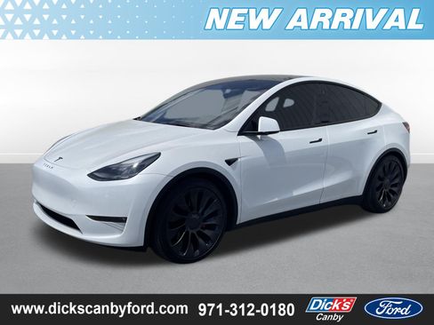 Used 2023 Tesla Model Y Performance AWD/4WD image 1