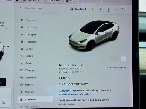Used 2021 Tesla Model Y Long Range AWD/4WD image 8