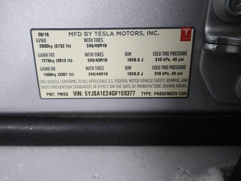 Used 2016 Tesla Model S 75D image 47