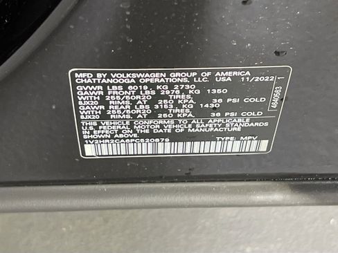 Used 2023 Volkswagen Atlas SE image 30