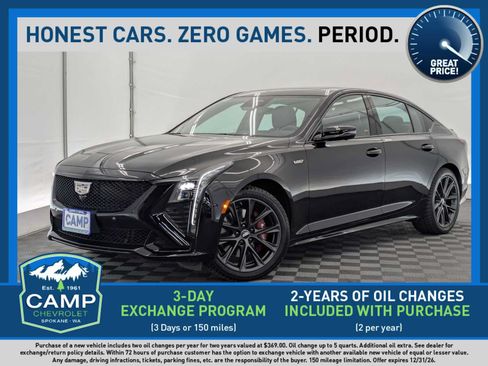Used 2026 Cadillac CT5 V w/ Technology Package AWD/4WD image 1