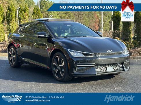Used 2022 Kia EV6 GT-Line w/ GT-Line White Seat Package image 1