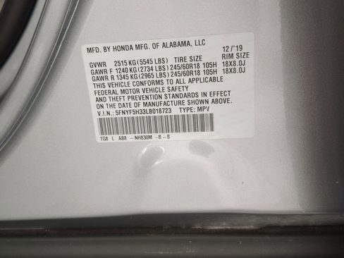 Used 2020 Honda Pilot EX image 19