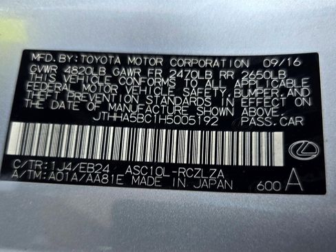 Used 2017 Lexus RC 200t F Sport image 54