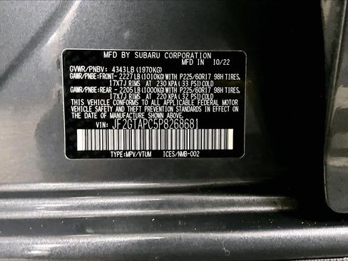 Certified 2023 Subaru Crosstrek 2.0i Premium image 33