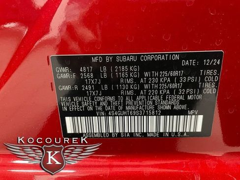 Used 2025 Subaru Crosstrek 2.5i Wilderness w/ Wilderness Package AWD/4WD image 26