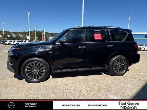 Certified 2022 Nissan Armada Platinum w/ Captain's Chairs Package image 24