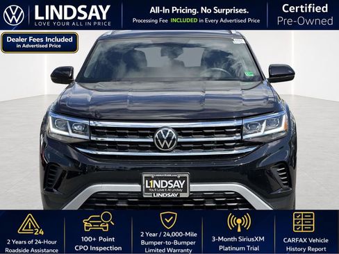 Used 2021 Volkswagen Atlas Cross Sport SE AWD/4WD image 3