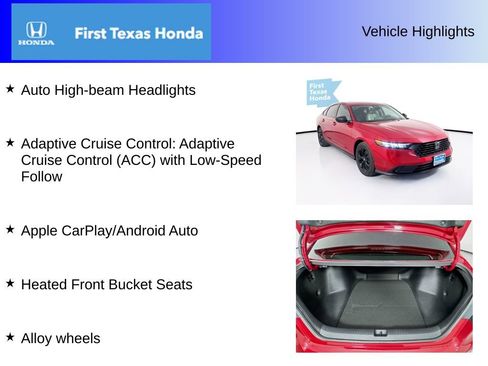 Certified 2025 Honda Accord SE image 11