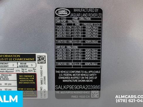 Used 2024 Land Rover Range Rover SE AWD/4WD image 43