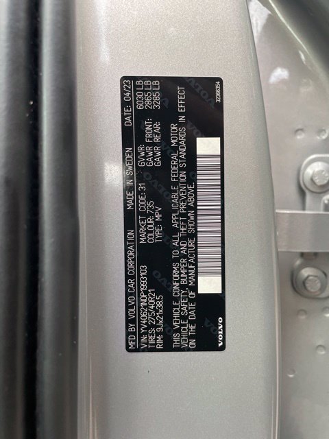 Certified 2023 Volvo XC90 B6 Plus w/ Protection Package Premier AWD/4WD image 28