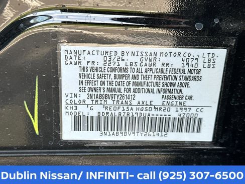 New 2026 Nissan Sentra S FWD image 34