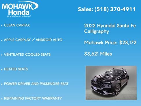 Used 2022 Hyundai Santa Fe Calligraphy image 14