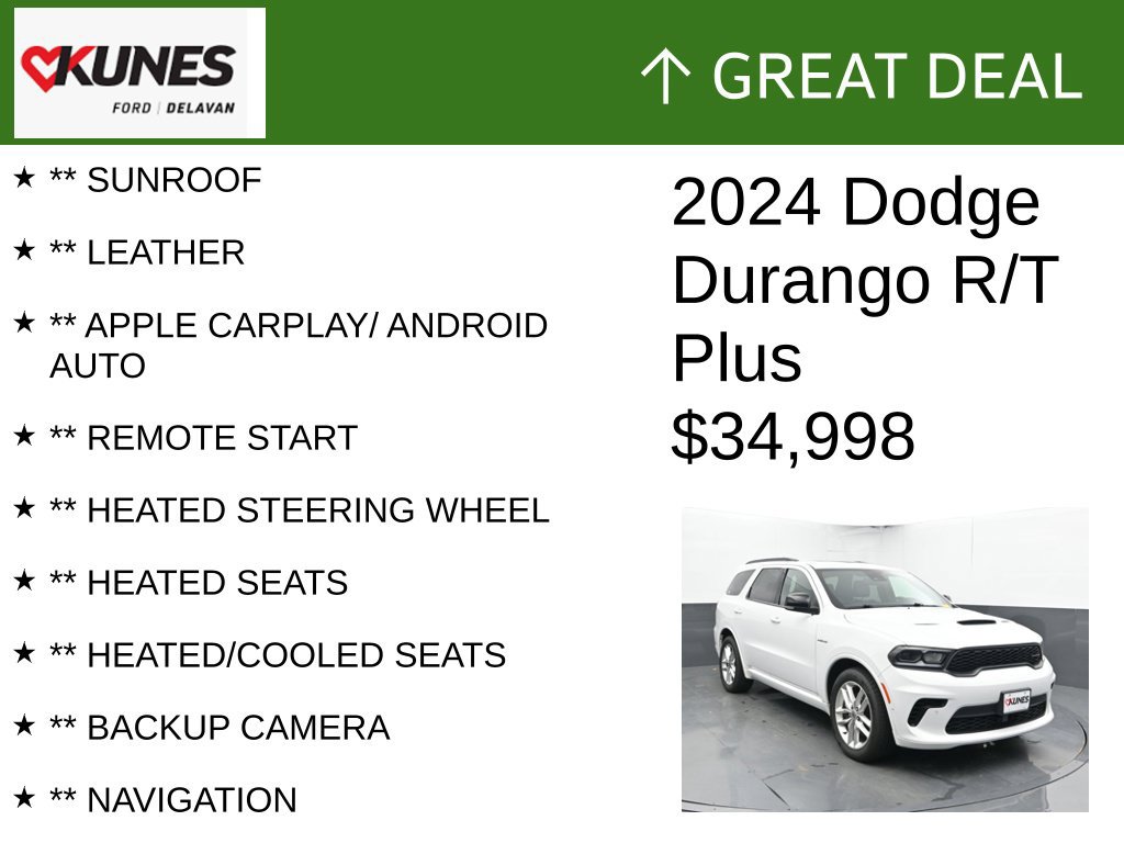 Used 2024 Dodge Durango R/T AWD/4WD image 2