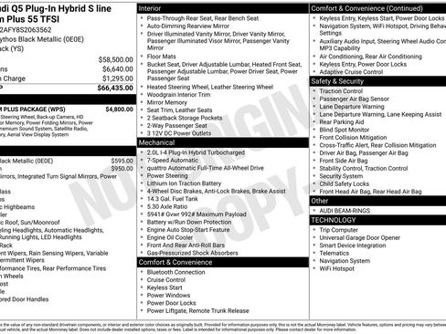 Certified 2025 Audi Q5 e Premium Plus w/ Premium Plus Package AWD/4WD image 32