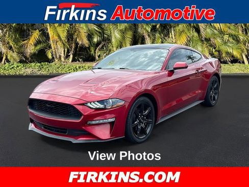 Used 2020 Ford Mustang Coupe w/ Black Accent Package RWD image 1