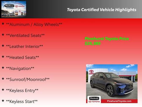 Used 2024 Toyota bZ4X AWD w/ Weather Package image 36
