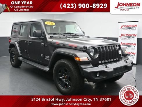 Used 2021 Jeep Wrangler Unlimited Sport AWD/4WD image 1