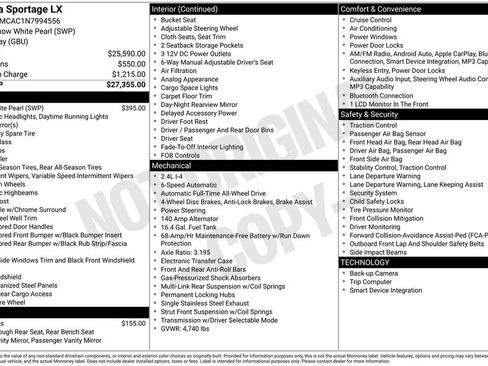 Certified 2022 Kia Sportage LX AWD/4WD image 2