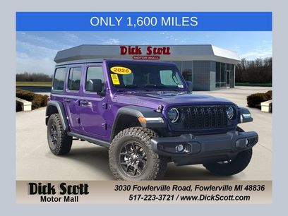 Used 2026 Jeep Wrangler Unlimited Sport