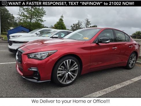 Certified 2023 INFINITI Q50 Sensory RWD image 1