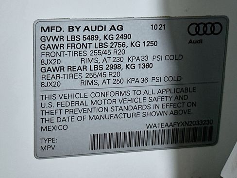 Used 2022 Audi Q5 2.0T Premium Plus w/ Premium Plus Package image 24