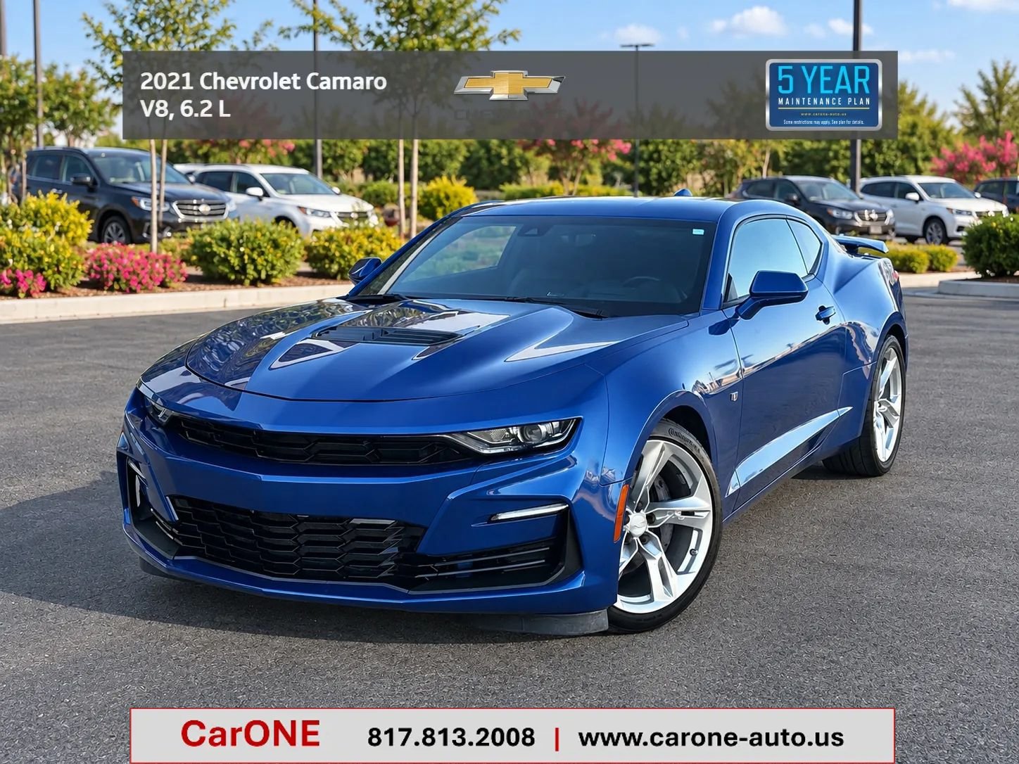 Used 2021 Chevrolet Camaro SS RWD image 1